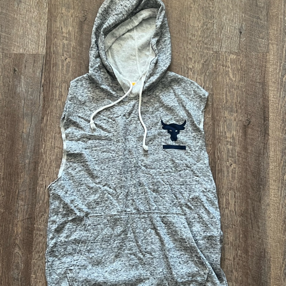Under Armour Project Rock hooded tank
